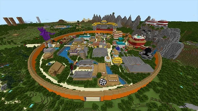 Naruto Konoha Village