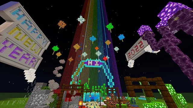 New Year Fireworks + Minigames