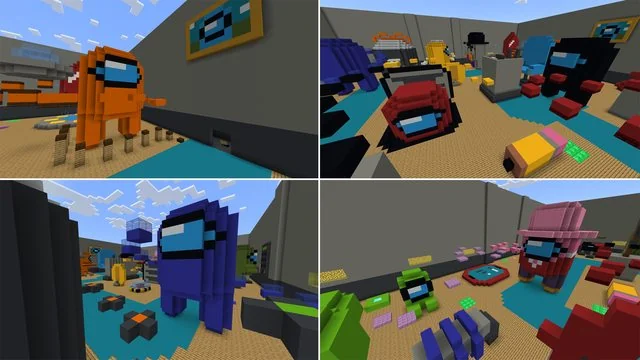 Among Us: Airship [Parkour]