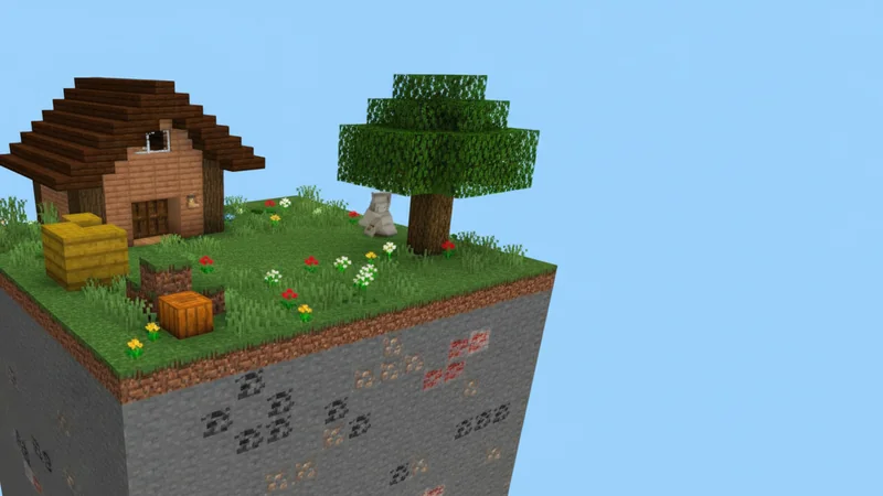 Minecraft, One Chunk