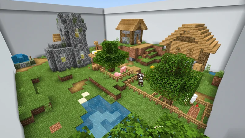 Find the Button: Villages