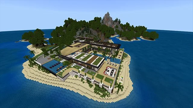 Private Island Luxurious Mansion