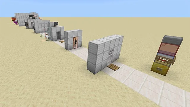 15 Redstone Door Mechanisms